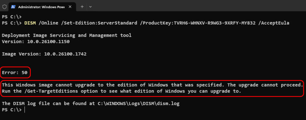 Windows Server Datacenter Evaluation