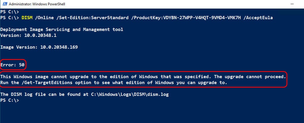Windows Server Datacenter Evaluation