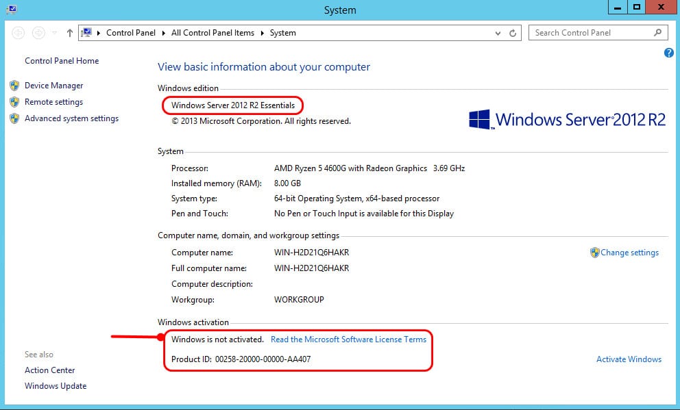 How to Activate Windows Server 2012 R2 Essentials for Free — MSGANG.COM