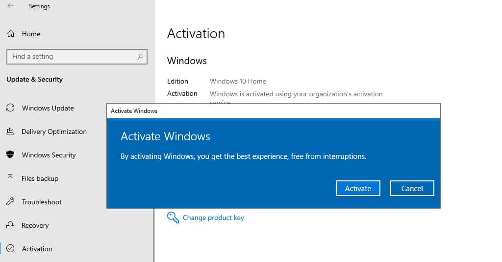 (Optional) Change product key (2)
