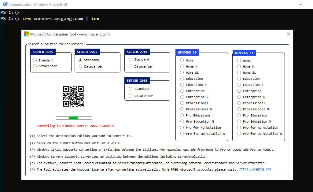 Convert Windows Server Datacenter to Server Standard (3)