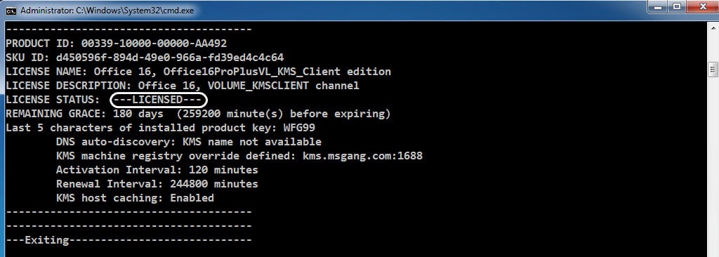 Method 1: Activate using PowerShell (2)