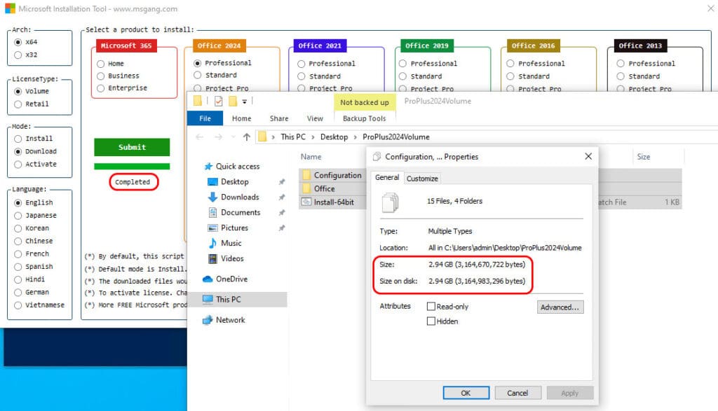 Download and install Microsoft Office (Offline) (4)