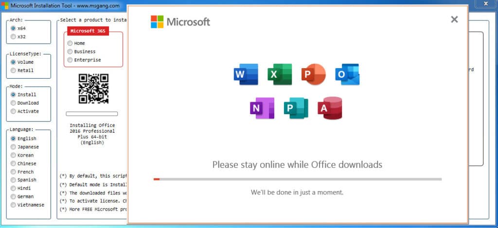 Download Microsoft Office 2016 on Windows 7 (3)
