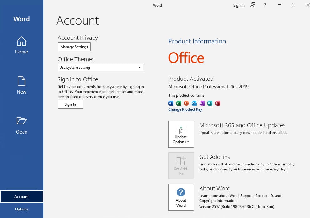 Convert Office 2019 Retail to Volume (2)