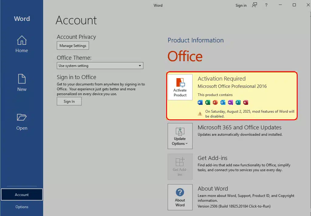 Microsoft Office 2016搭載Win 10搭載Panasonic CF-SX4/第五世代Core i5-5300U 2.3G Microsoft Office 2016 (Preview): First Look