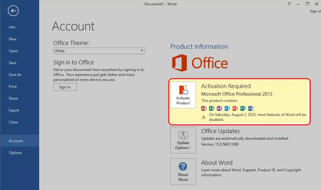 Office 2013 - Free Microsoft Products - MSGANG